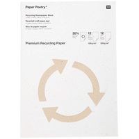Produktbild: Premium Bastelblock 120g/220g Recycled MIX