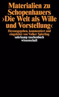 Produktbild: Materialien zu Schopenhauers >Die Welt als Wille und Vorstellung<