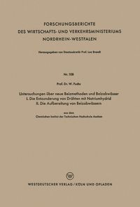Produktbild: Untersuchungen &uuml;ber neue Beizmethoden und Beizabw&auml;sser I. Die Entzunderung von Dr&auml;hten mit Natriumhydrid. II. Die Aufbereitung von Beizabw&auml;ssern
