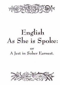 Produktbild: Carolino, P: English as She is Spoke