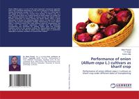 Produktbild: Performance of onion (Allium cepa L.) cultivars as kharif crop