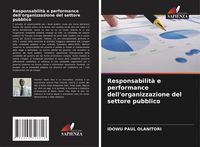 Produktbild: Responsabilit&agrave; e performance dell'organizzazione del settore pubblico