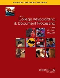 Produktbild: Ober, S: Gregg College Keyboading & Document Processing Micr