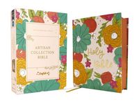Produktbild: Niv, Artisan Collection Bible, Cloth Over Board, Multi-Color/Floral, Red Letter, Comfort Print