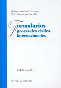 Produktbild: Formularios procesales civiles internacionales