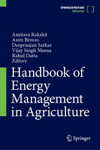 Produktbild: Handbook of Energy Management in Agriculture