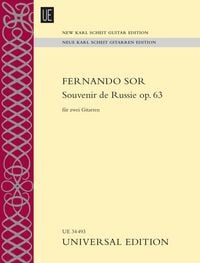 Produktbild: Souvenir de Russie op. 63 f&uuml;r 2 Gitarren