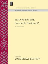 Produktbild: Souvenir de Russie op. 63 f&uuml;r 2 Gitarren