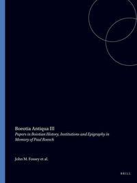 Produktbild: Boeotia Antiqua III