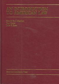 Produktbild: An Introduction to American Law