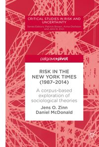 Produktbild: Risk in The New York Times (1987&ndash;2014)