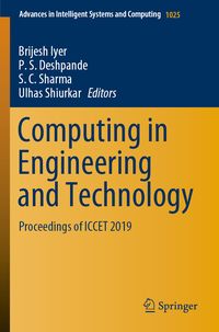 Produktbild: Computing in Engineering and Technology