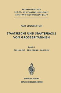 Produktbild: Staatsrecht und Staatspraxis von Grossbritannien