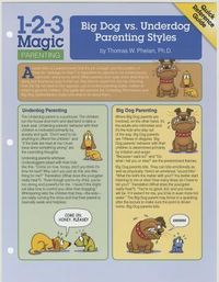 Produktbild: Big Dog vs. Underdog Parenting Styles