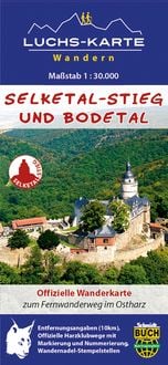 Produktbild: Luchs-Wanderkarte Selketal-Stieg und Bodetal