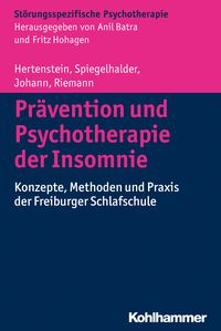 Produktbild: Pr&auml;vention und Psychotherapie der Insomnie