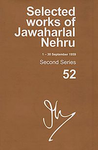 Produktbild: Selected Works of Jawaharlal Nehru (1-30 September 1959)