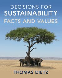 Bild vom Artikel Decisions for Sustainability: Facts and Values vom Autor Thomas Dietz