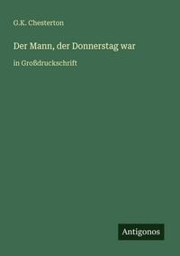 Produktbild: Der Mann, der Donnerstag war