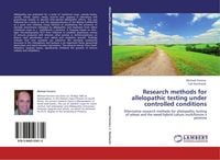 Produktbild: Research methods for allelopathic testing under controlled conditions