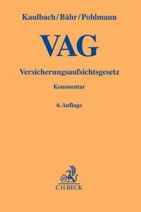 Produktbild: Versicherungsaufsichtsgesetz. VAG