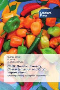 Produktbild: Chilli: Genetic diversity, Characterization and Crop Improvement