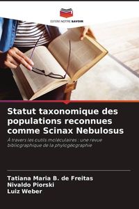 Produktbild: Statut taxonomique des populations reconnues comme Scinax Nebulosus