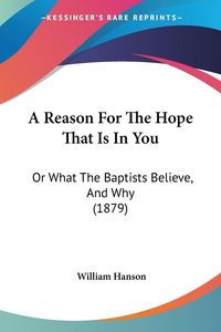 Produktbild: A Reason For The Hope That Is In You