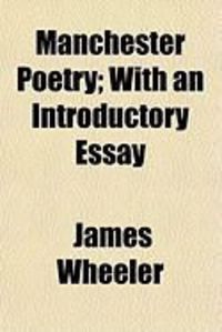 Produktbild: Manchester Poetry; With an Introductory Essay Manchester Poetry; With an Introductory Essay