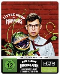 Produktbild: Der kleine Horrorladen - Steelbook (4K-UHD+Blu-ray)