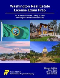 Produktbild: Washington Real Estate License Exam Prep: All-in-One Review and Testing to Pass Washington's PSI Real Estate Exam