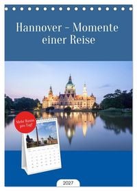 Produktbild: Tischplaner 2027 - Hannover - Momente einer Reise (A5 Tischkalender zum Aufstellen) CALVENDO