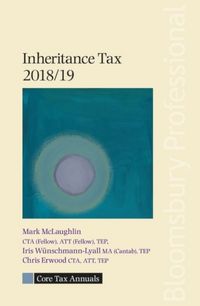 Produktbild: McLaughlin, M: Core Tax Annual: Inheritance Tax 2018/19