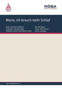 Produktbild: Marie, ich brauch mehr Schlaf