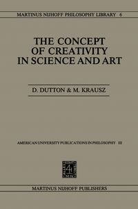 Produktbild: The Concept of Creativity in Science and Art