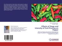 Produktbild: Effects of Stage and Intensity of fruit Pruning on Pepper