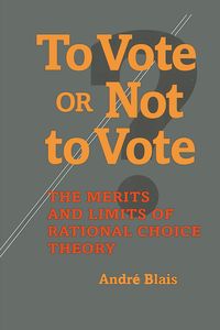 Produktbild: To Vote or Not to Vote?