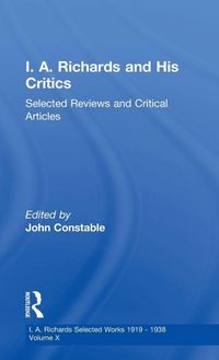 Produktbild: I A Richards & His Critics V10