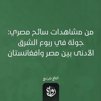 Produktbild: From the observations of an Egyptian tourist