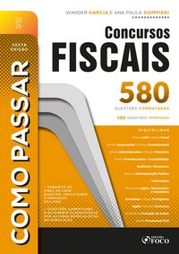 Produktbild: Como Passar em Concursos Fiscais: 3.500 Quest&otilde;es Comentadas - 6&ordf; Ed - 2026