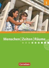Produktbild: Menschen Zeiten R&auml;ume 1: 5./6. Schuljahr Sch&uuml;lerbuch. Rheinland-Pfalz und Saarland