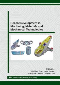 Produktbild: Recent Development in Machining, Materials and Mechanical Technologies