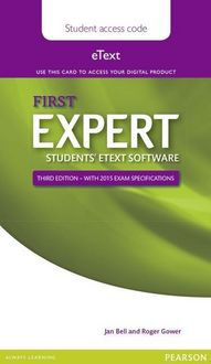 Produktbild: Expert First 3rd Edition eText Students' PIN Card