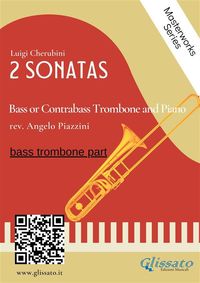 Produktbild: (trombone part) 2 Sonatas by Cherubini - Bass Trombone and Piano