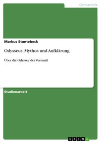 Produktbild: Odysseus, Mythos und Aufkl&auml;rung