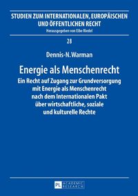 Produktbild: Energie als Menschenrecht