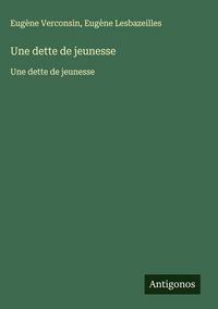 Produktbild: Une dette de jeunesse