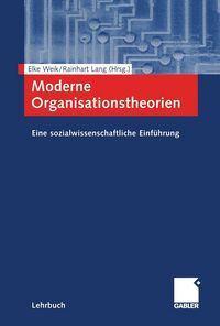 Produktbild: Moderne Organisationstheorien