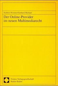 Produktbild: Der Online-Provider im neuen Multimediarecht