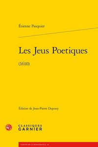 Produktbild: Les Jeus Poetiques (1610)